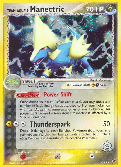 Team Aqua's Manectric, Team Magma vs Team Aqua 4