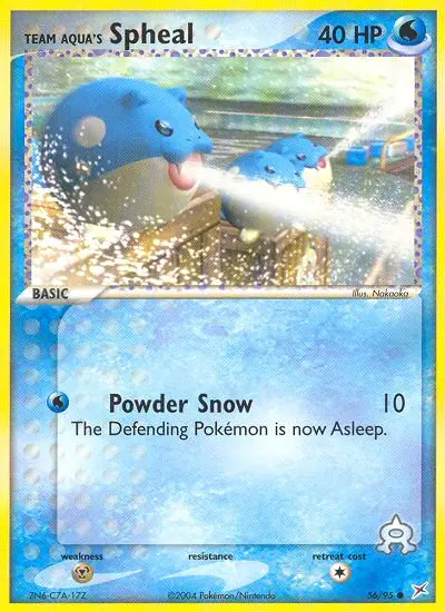 Team Aqua's Spheal, Team Magma vs Team Aqua 56