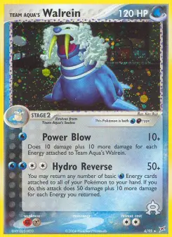 Team Aqua's Walrein, Team Magma vs Team Aqua 6