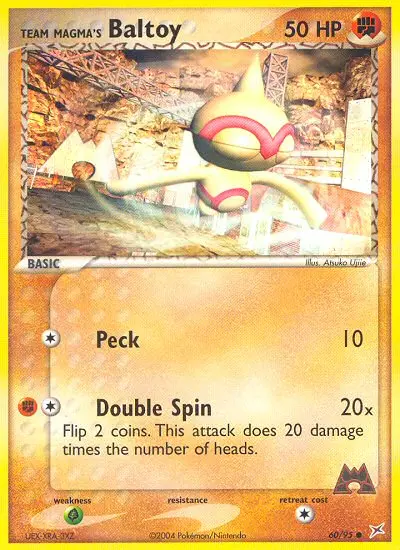 Team Magma's Baltoy, Team Magma vs Team Aqua 60