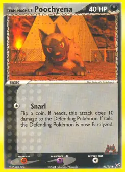 Team Magma's Poochyena, Team Magma vs Team Aqua 65