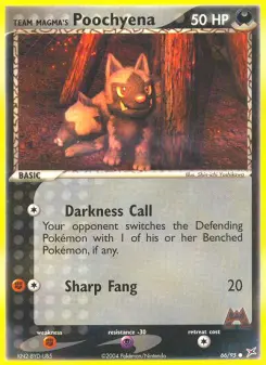 Team Magma's Poochyena, Team Magma vs Team Aqua 66