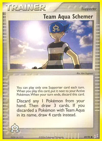Team Aqua Schemer, Team Magma vs Team Aqua 69
