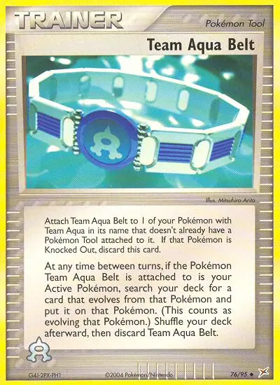 Team Aqua Belt, Team Magma vs Team Aqua 76