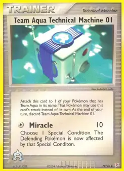 Team Aqua's Technical Machine 01, Team Magma vs Team Aqua 79
