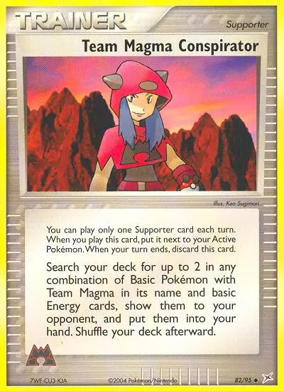 Team Magma Conspirator, Team Magma vs Team Aqua 82