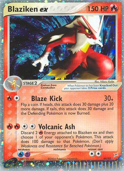 Blaziken ex, Team Magma vs Team Aqua 89