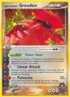 Team Magma's Groudon, Team Magma vs Team Aqua 9
