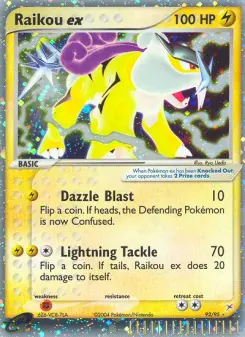 Raikou ex, Team Magma vs Team Aqua 92