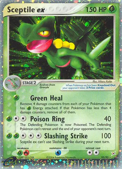Sceptile ex, Team Magma vs Team Aqua 93