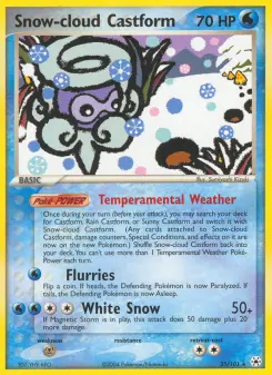 Snow-cloud Castform, Hidden Legends 25