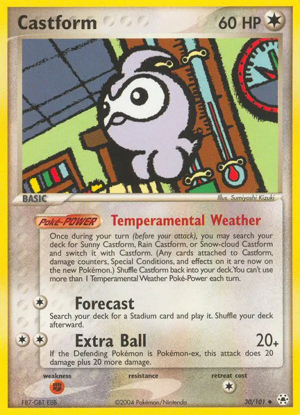 Castform, Hidden Legends 30