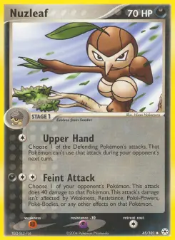 Nuzleaf, Hidden Legends 45