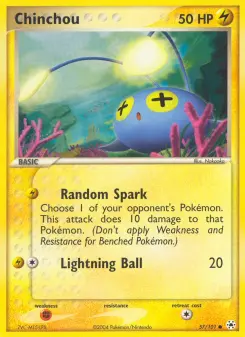 Chinchou, Hidden Legends 57
