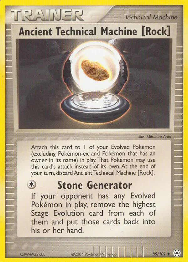 Ancient Technical Machine (Rock), Hidden Legends 85