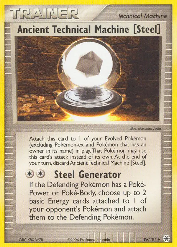 Ancient Technical Machine (Steel), Hidden Legends 86