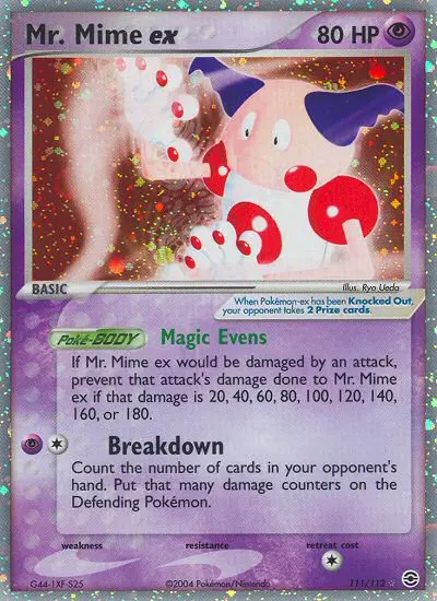 Mr. Mime ex, FireRed & LeafGreen 111