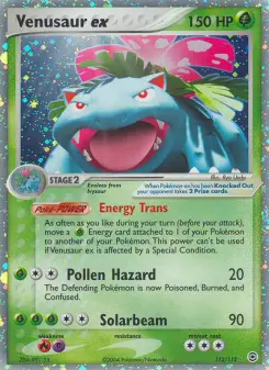 Venusaur ex, FireRed & LeafGreen 112