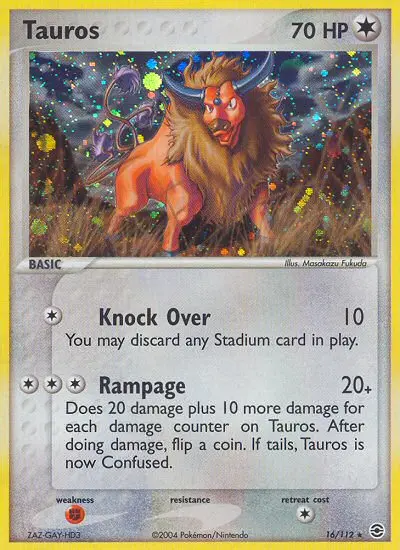Tauros, FireRed & LeafGreen 16