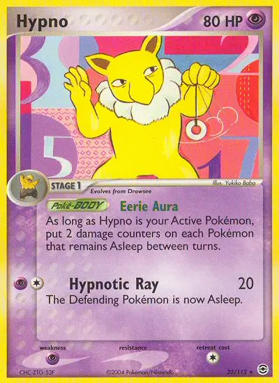 Hypno, FireRed & LeafGreen 25