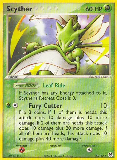 Scyther, FireRed & LeafGreen 29