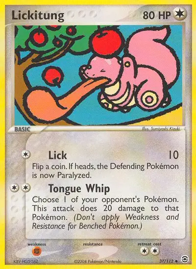 Lickitung, FireRed & LeafGreen 37