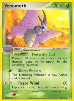 Venomoth, FireRed & LeafGreen 49