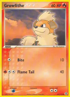 Growlithe, FireRed & LeafGreen 64