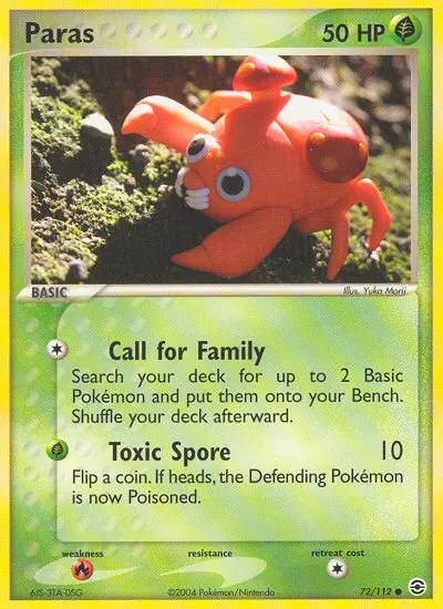 Paras, FireRed & LeafGreen 72