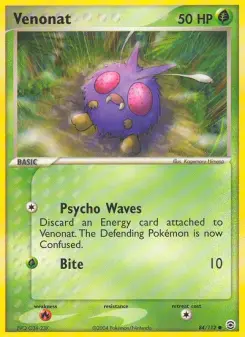 Venonat, FireRed & LeafGreen 84