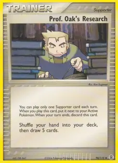 Prof. Oak's Research, FireRed & LeafGreen 98