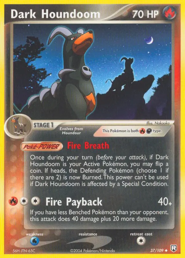 Dark Houndoom, Team Rocket Returns 37