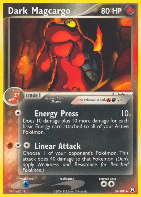 Dark Magcargo, Team Rocket Returns 38
