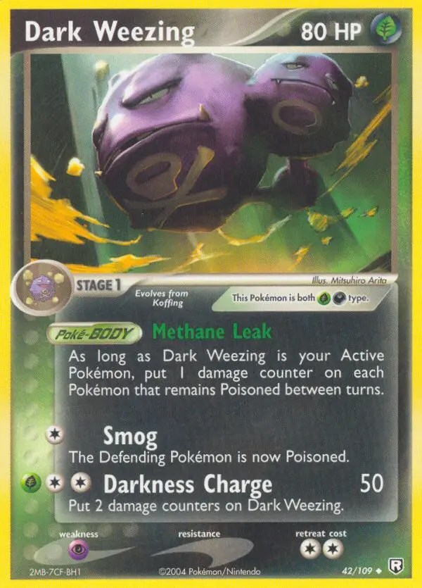Dark Weezing, Team Rocket Returns 42