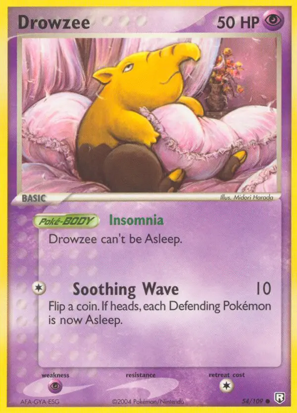 Drowzee, Team Rocket Returns 54