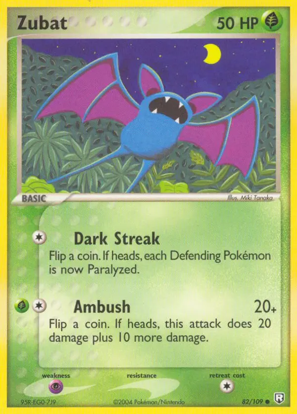 Zubat, Team Rocket Returns 82