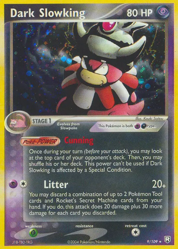 Dark Slowking, Team Rocket Returns 9