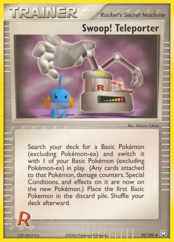 Swoop! Teleporter, Team Rocket Returns 92
