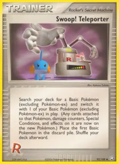 Swoop! Teleporter, Team Rocket Returns 92