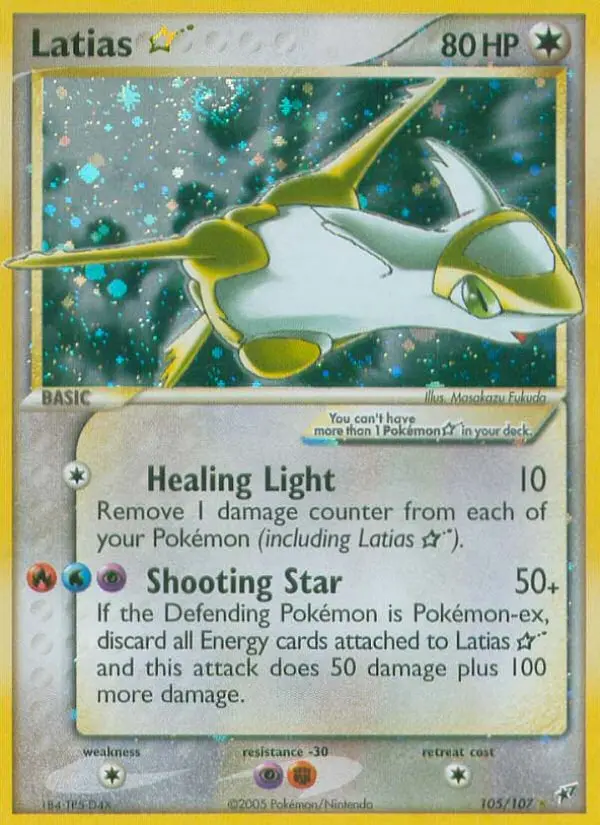Latias ☆, Deoxys 105