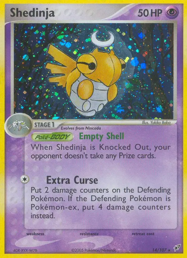 Shedinja, Deoxys 14