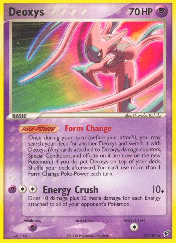 Deoxys, Deoxys 17