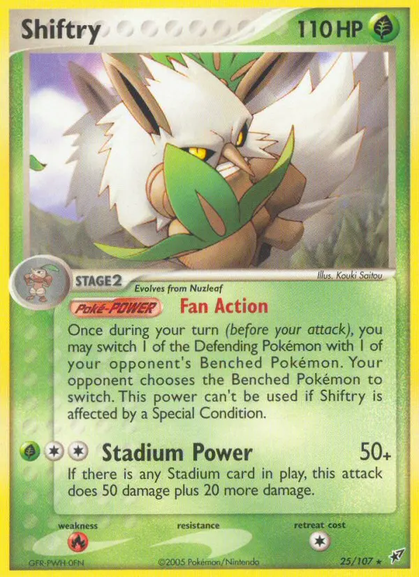 Shiftry, Deoxys 25