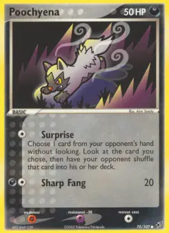 Poochyena, Deoxys 70