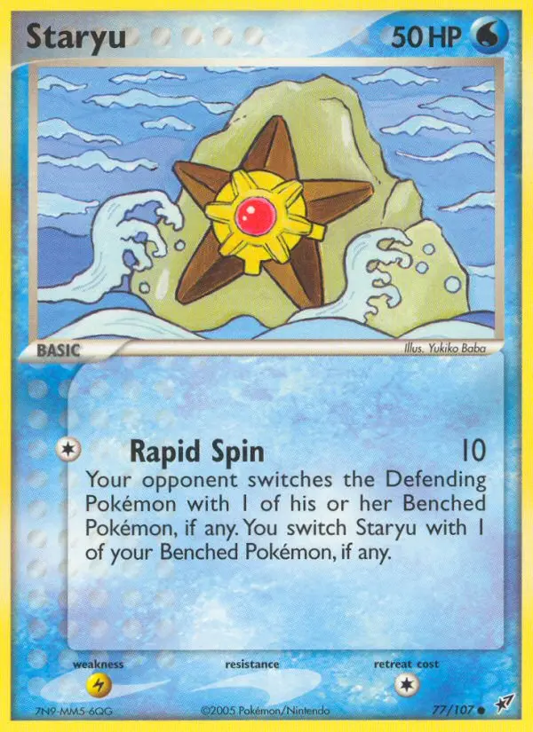 Staryu, Deoxys 77