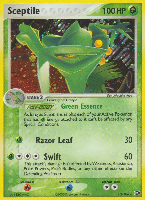 Sceptile, Emerald 10