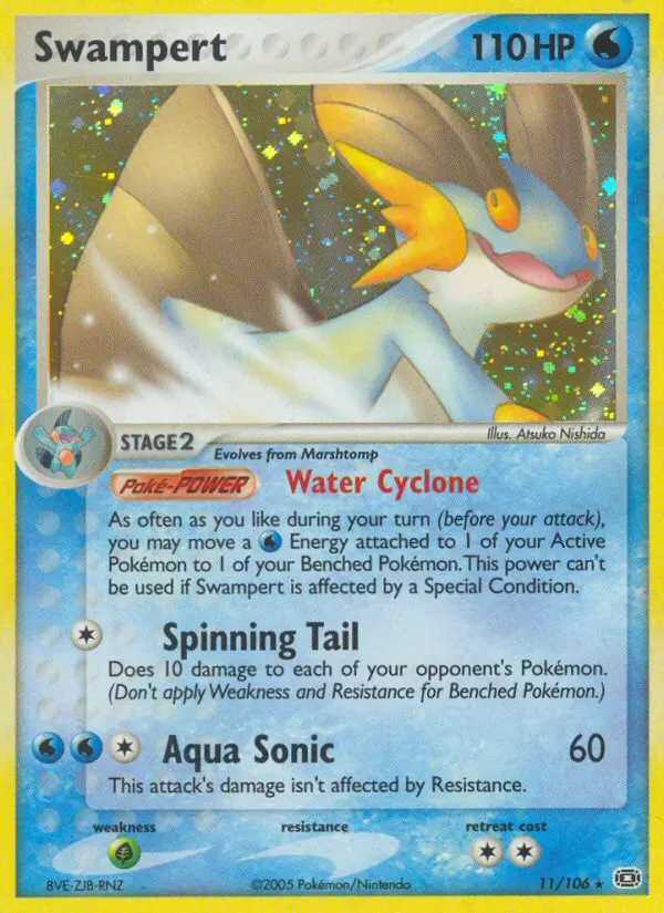 Swampert, Emerald 11