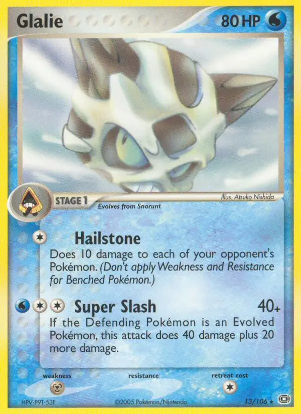Glalie, Emerald 13