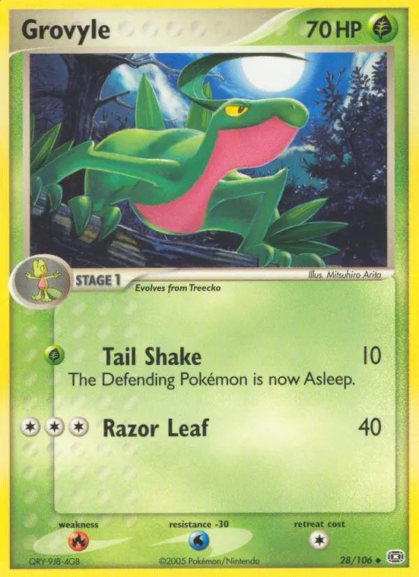 Grovyle, Emerald 28