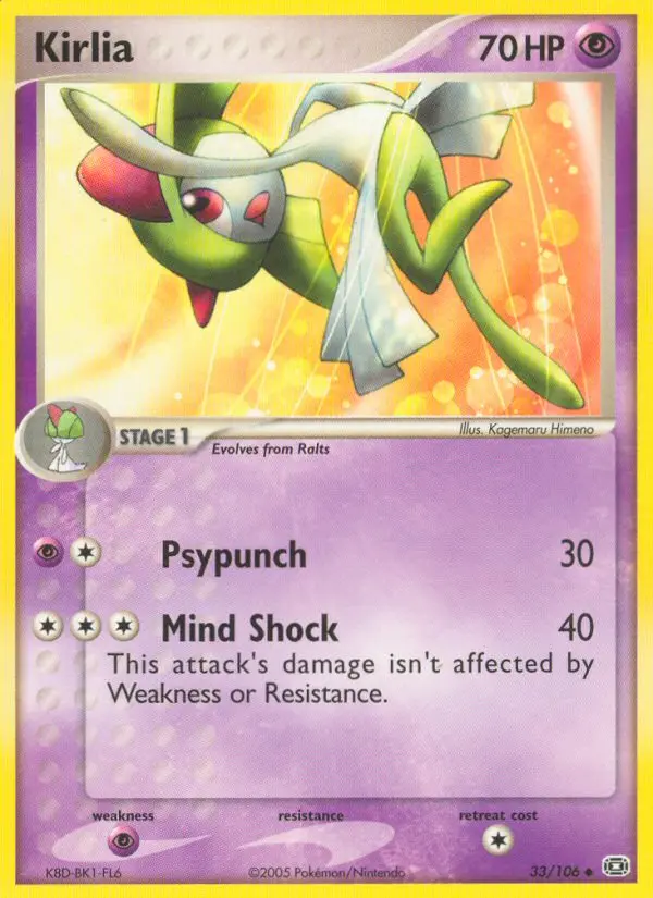 Kirlia, Emerald 33